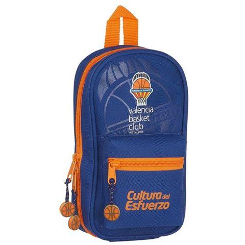 Astuccio Zaino Valencia Basket Azzurro Arancio (33 Pezzi)  - Foto 1