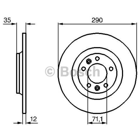 Disco Freno 986479194 - Foto 1