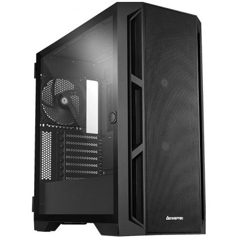 Case Computer Desktop Atx Chieftec Ga-01b-m-op Nero - Foto 1