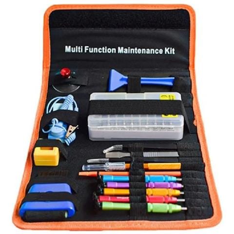 Trade Shop - Kit Di Attrezzi Strumenti Di Riparazione Di Precisione Con Borsa Portatile Q-g20 - Foto 1