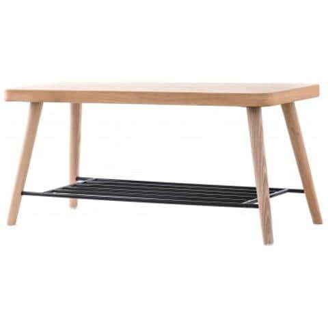 Panchina Rustica In Legno Di Faggio Naturale - Bristol - Foto 1