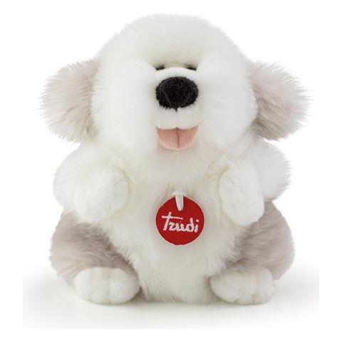 Peluche Tudh0000 Fluffies Fluffy Cane Grigio E Bianco - Foto 1