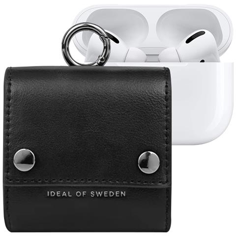 Mini Borsa Per Airpods Di Qualsiasi Generazione Modello Harper Con Moschettone, Nero - Foto 1