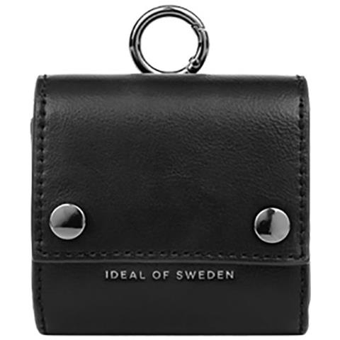 Mini Borsa Per Airpods Di Qualsiasi Generazione Modello Harper Con Moschettone, Nero - Foto 2