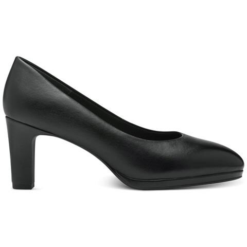 Black Elegant Closed Pumps Scarpe Con Tacco Pelle Scarpe Donna Nero Eu 39, 1-22408-41 001 - Foto 2