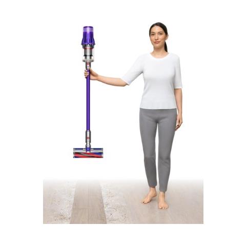 DigitalSlim Scopa Ricaricabile 2 in1 senza Sacco Potenza 380 W Colore Blu / Grigio - Foto 2