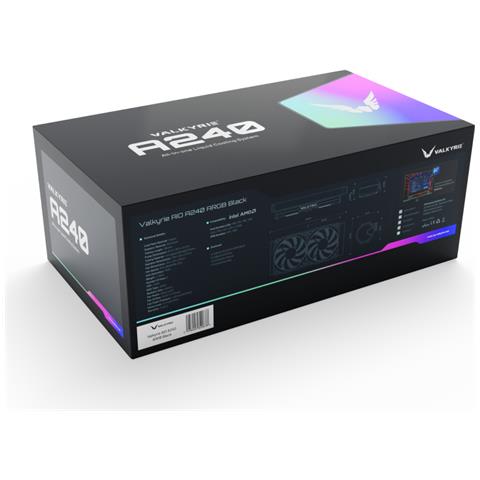 A240 Black Processore Raffreddatore di liquidi tutto in uno 24 cm Nero - Foto 2