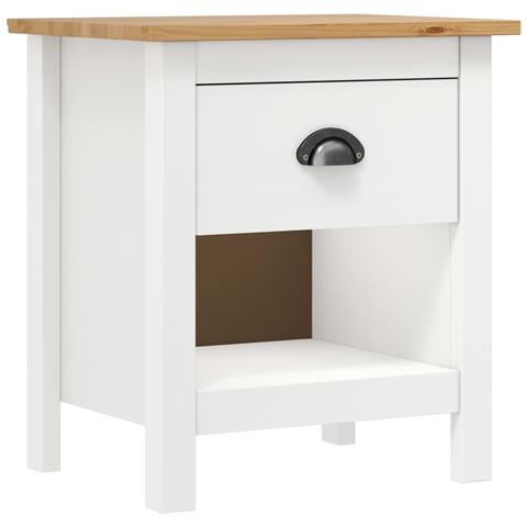 Lusso Casadino - Comodini Hill 2 Pz 46x35x49,5 Cm Legno Massello Di Pino - Foto 1