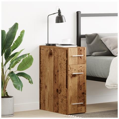 Armadio da farmacia in legno vecchio 20x45,5x60 cm in legno ingegnerizzato - Foto 2