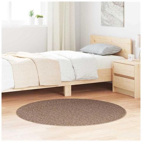 Tappeto Marrone 120 x 120 cm Polipropilene - Foto 2