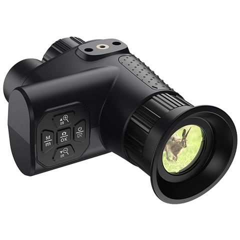 Monocolo Per Visione Notturna Montato Sulla Testa Con Fotocamera 4k E Zoom 8x - Prestazioni Migliorate In Condizioni Di Scarsa Illuminazione - Foto 1