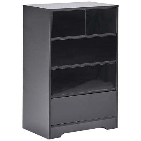 Cassettiera 5 Cassetti Alberta Nero - Foto 2