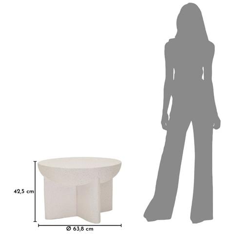 Tavolino Vkh1075-beige-mgo-63,8x63,8x42,5 Cm - Foto 7