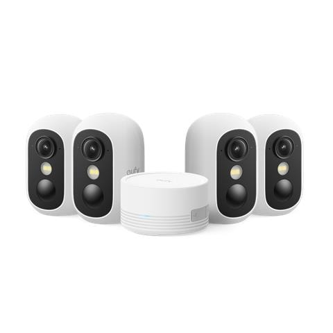 Cam C35 4-Cam Kit Telecamera di sicurezza IP Interno e esterno 1920 x 1080 Pixel Soffitto /Parete /scrivania - Foto 1