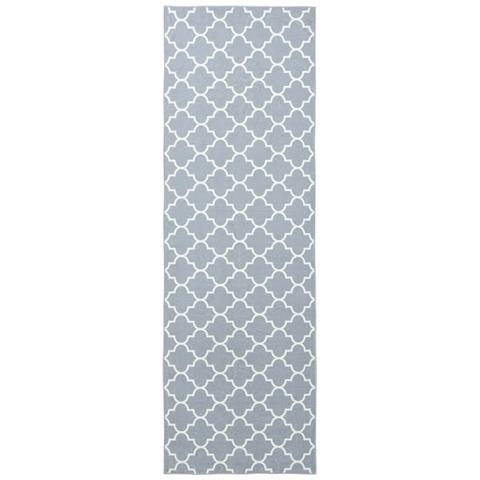 Runner Tappeto ORIZ 1150 gsm Grigio e Bianco - Foto 1