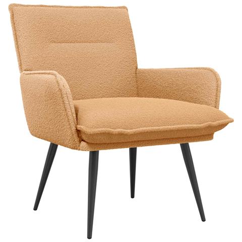 Poltrona Beige Bouclé - Foto 1