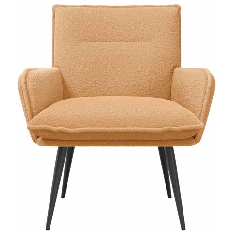 Poltrona Beige Bouclé - Foto 2