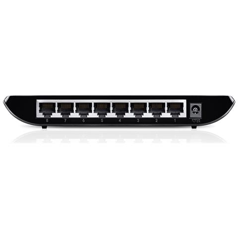 8-Port Desktop Gigabit Switch, 8 10/100/1000M Rj45 Ports, Plastic Case - Foto 1