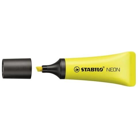 NEON evidenziatore 1 pz Punta smussata Giallo - Foto 1