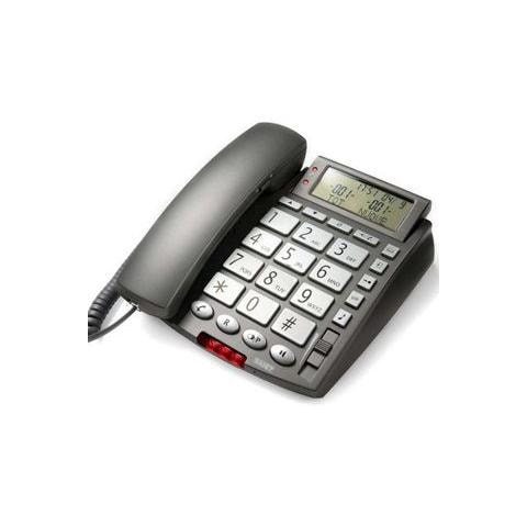 Telefono Multifunzione con Vivavoce e Tasti Grandi colore Grigio - Foto 2