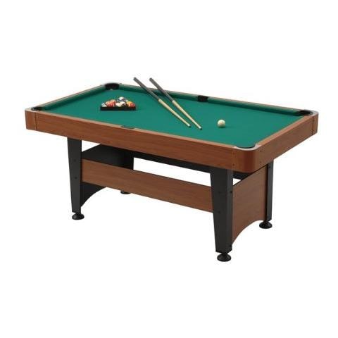 Garlando Chicago 5 Tavolo Biliardo Rovere Grigio | Piano In MDF Per Gioco - Foto 2