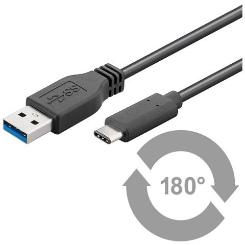 CAVO USB 3.1 A / C M / M NERO 1.0 mt - Foto 1