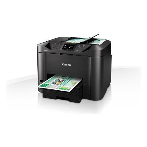Stampante Multifunzione MAXIFY MB5450 Ad Inchiostro A4 600 x 1200 DPI Wi-Fi Copia Scansione e Fax a Colori 24 ipm Mono 15,5 ipm a Colori - Foto 4