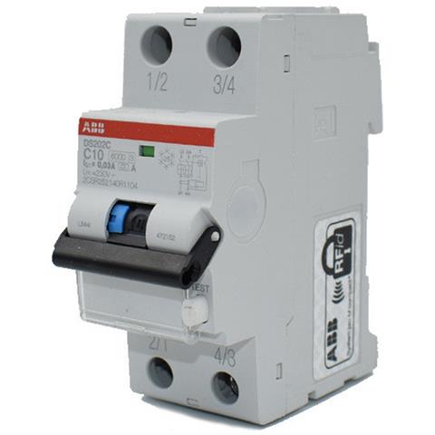 Ds202a10003 - Ds202c Interruttore Differenziale Magn. 6ka 2p A C10 30ma - Foto 2