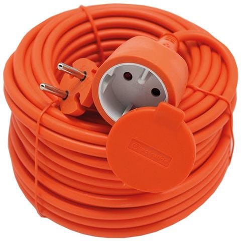 04020 Prolunga Giardino 15 Mt Spina E Presa Europea 2 Poli - Sezione Cavo 2x1,5 Mm² - Foto 5
