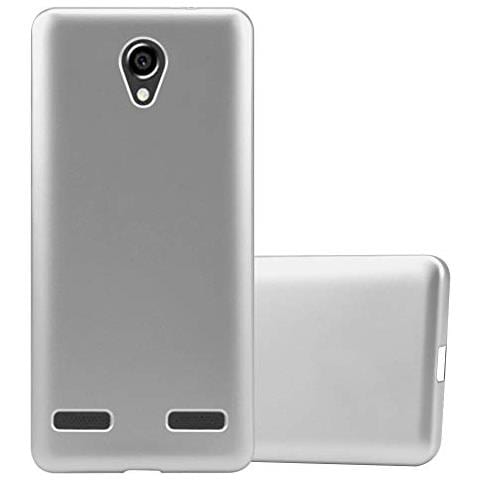 Custodia Compatibile Con Zte Blade L7 In Argento Metallico - Coperchio Protettivo In Silicone Tpu Flessibile - Foto 1