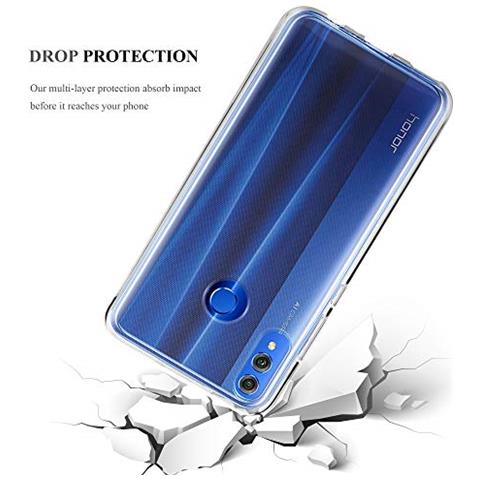 Custodia Compatibile Con Honor 10 Lite In Completamente Trasparente - Coperchio Protettivo In Silicone Tpu Flessibile - Foto 2