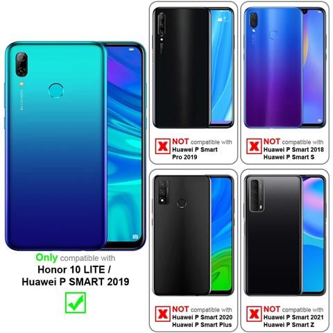 Custodia Compatibile Con Honor 10 Lite In Completamente Trasparente - Coperchio Protettivo In Silicone Tpu Flessibile - Foto 11