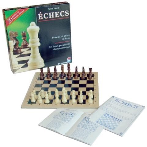 Dujardin - Serie Nera Gli Scacchi Piano Di Gioco - [ importato Dalla Francia] - Foto 2