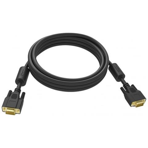 Tc 10mvgap /bl Cavo Vga 10 M Vga [d-sub] Nero (Professional Installation-grade Vga Patch Cable - Lifetime W - Foto 1