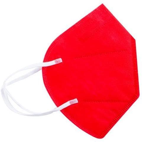 20 Pz Mascherine Ffp2 Rosso Certificate Ce - Bfe 95% - Foto 2