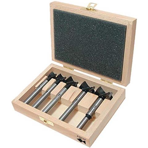 Pesce Taglierina 04300005 K Professionali Connessione Universale Bit Impostato A Caso Di Legno, 0 V, Colore: Argento / Grigio / Beige, 15 35 ° X 60/90 Mm, Pezzi - Foto 1