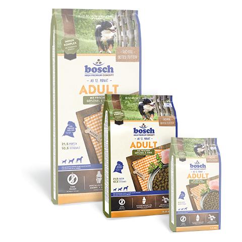 Bosch 5207003 cibo secco per cani 3 kg Adulto Miglio, Trinciapollo - Foto 1