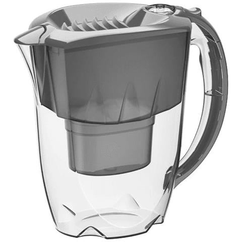 Caraffa Filtrante Grigio Ametista + 3x Cartuccia - Foto 2