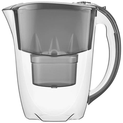 Caraffa Filtrante Grigio Ametista + 3x Cartuccia - Foto 1