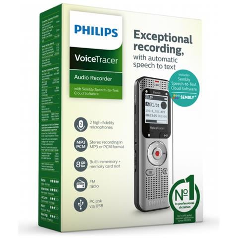 Registratore Audio Dvt 2015 - Registrazioni Stereo Mp3 E Pcm - 8gb - Assemblaggio Sintesi Vocale - Foto 2