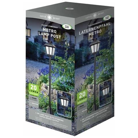 Lampioni Smart Garden Solar Esterno 130 Cm 20 Lm - Foto 4