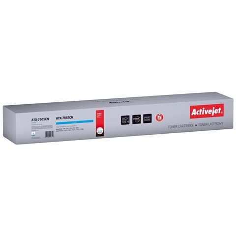TONER COMPATIBILE -  Activejet Atx-7665cn Ciano - Foto 1