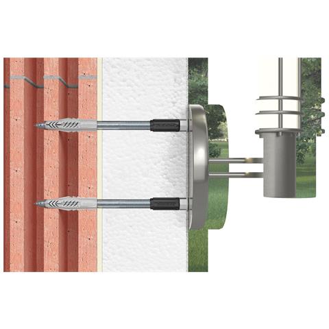 514252 ancoraggio a vite e tassello 20 pz Kit di viti e tasselli a muro - Foto 2
