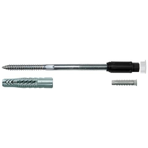 514252 ancoraggio a vite e tassello 20 pz Kit di viti e tasselli a muro - Foto 1