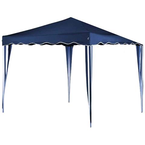 Gazebo In Acciaio E Poliestere Blu 3x3 Mt Marilia - Foto 2