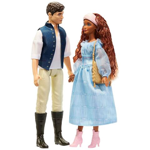 Disney La Sirenetta Bambole Ariel E Prince Eric Con Accessori, Multicolore - Foto 2