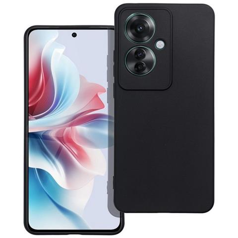 Custodia Tpu Silicone Cover Case Per Oppo Reno11 F 5g Black - Foto 1