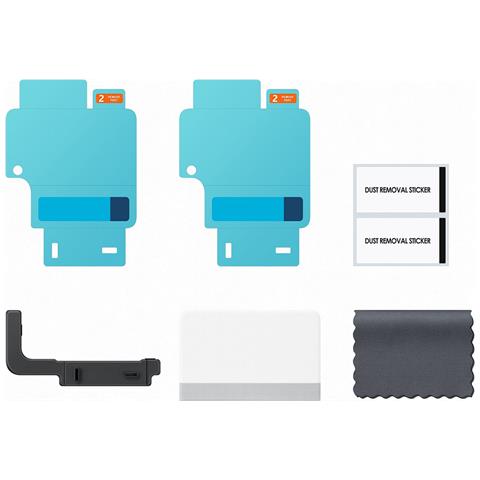 Protezione Dello Schermo Oleofobica E Antigraffio Per Galaxy Z Flip6, Trasparente - Foto 3