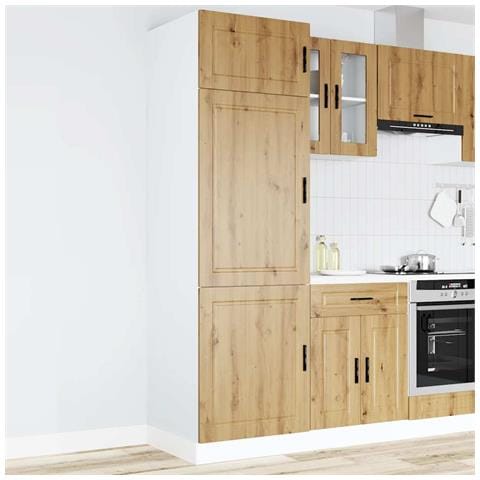 Armadio Da Cucina Porto Rovere Artigianale In Legno Multistrato - Foto 1