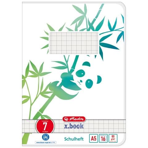 GREENline quaderno per scrivere A5 16 fogli Verde, Bianco - Foto 1